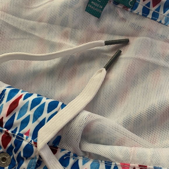 Men’s swim trunks Size Large Jachs New York Swim Lined Pockets Drawstring - Picture 8 of 11